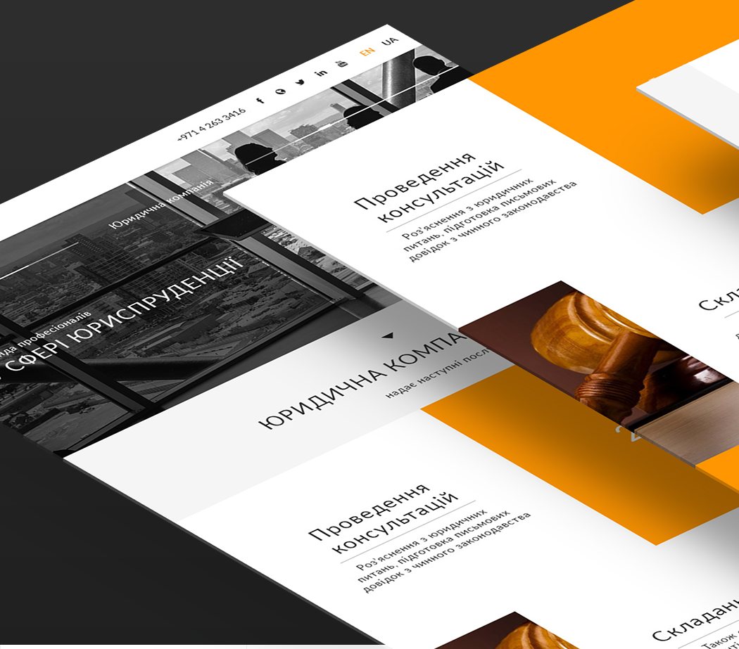 Close view of the phone layout: dark header with the menu button, the slider and stacked service tiles